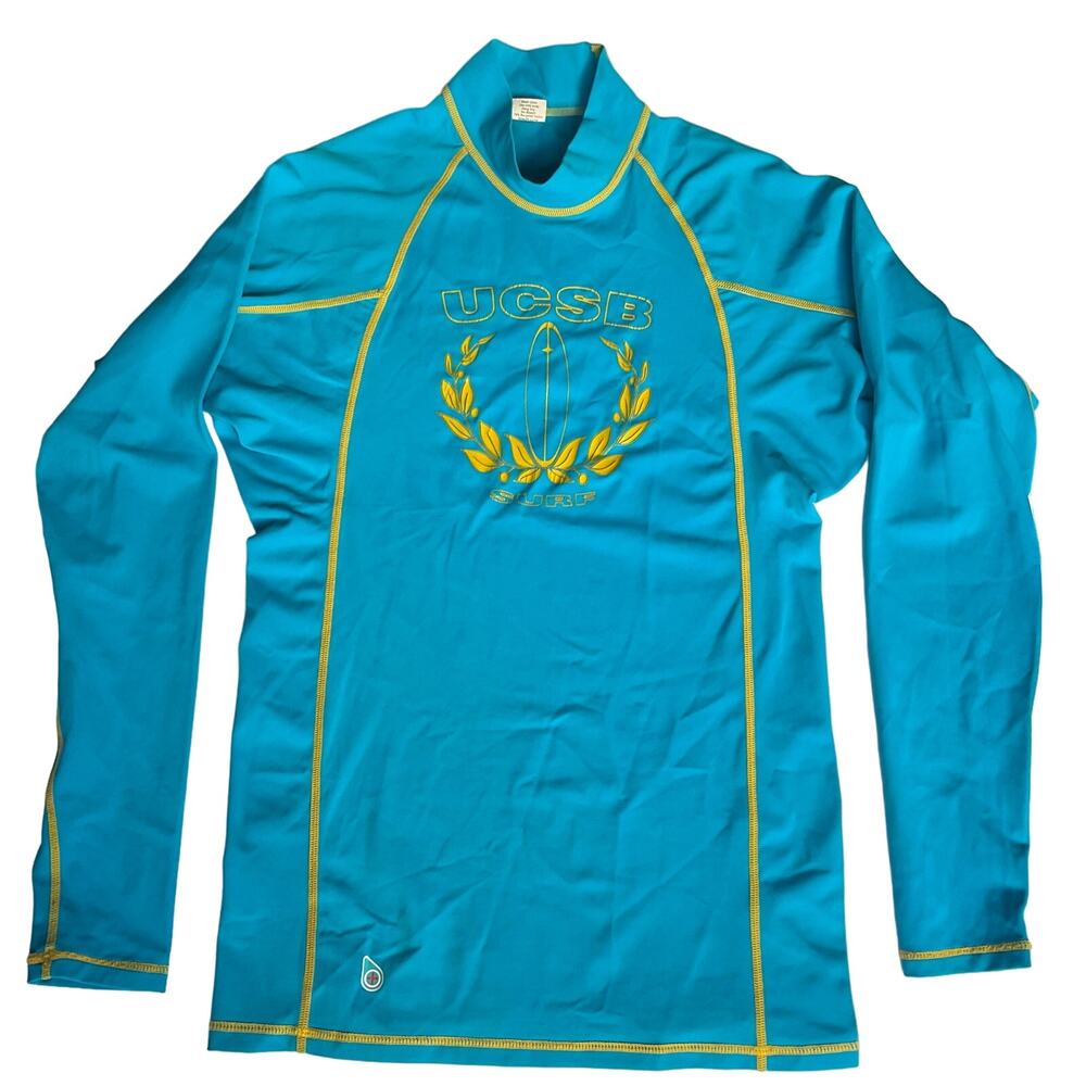 Original Watermen Women’s Rash Guard Long Sleeve Swimming Suit Too, size S, Blue